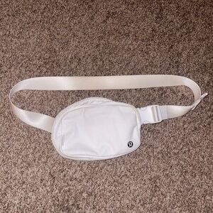 Lululemon White Belt Bag